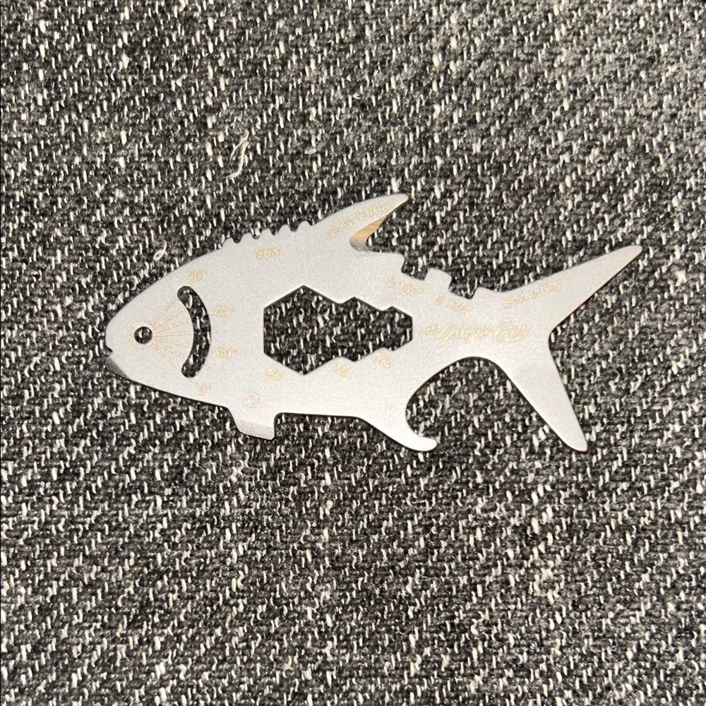 Multi Tool Pompano Fish Shape